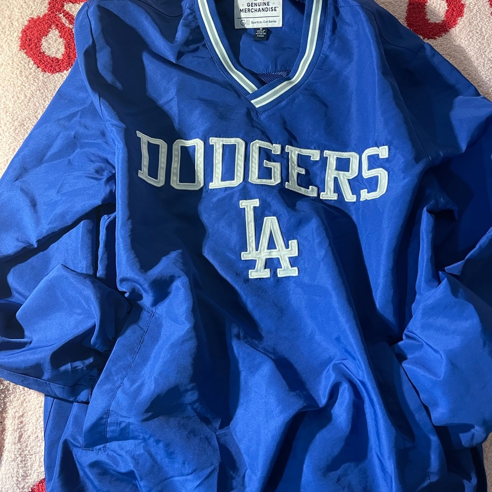 Blue Dodgers Windbreaker